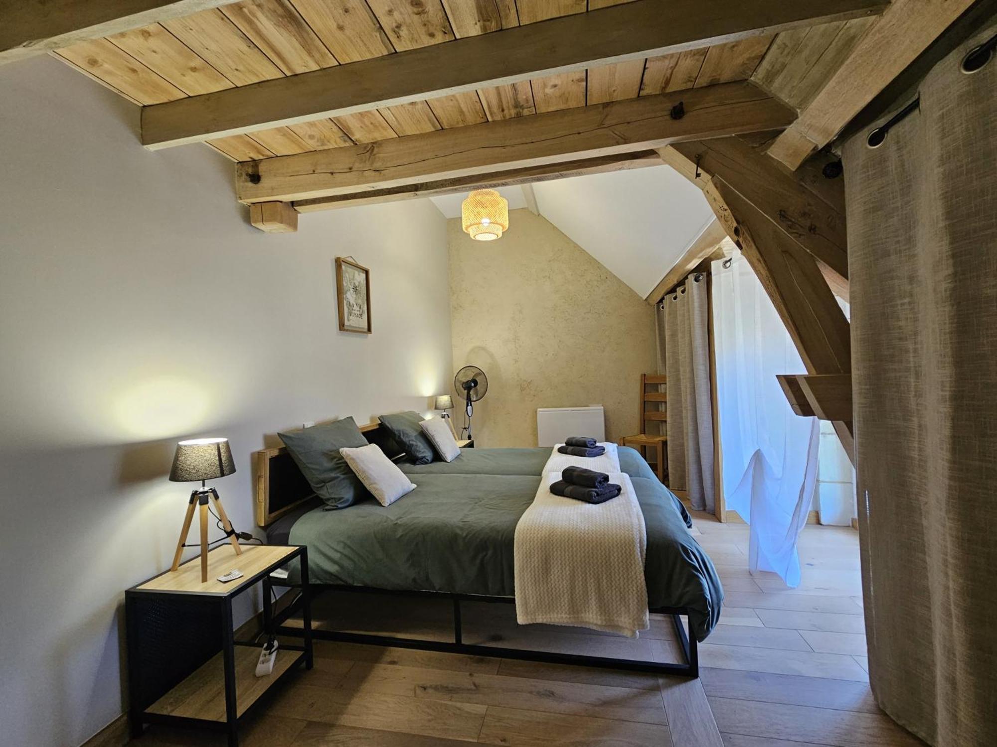 Les Peupliers Villa Noyers sur Cher Bagian luar foto